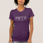 Vintage 50 and fabulous t shirt for women