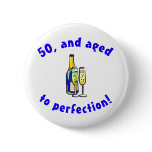 Vintage 50th Birthday Gag Gifts Pin