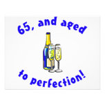 Vintage 65th Birthday Gag Gifts Invitation