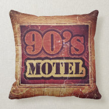 Vintage 90's Motel - Pillow