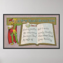 Vintage : A new year's resolution - Poster