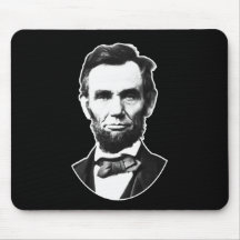 Vintage Abe Lincoln Mouse Pads