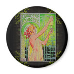 Vintage Absinthe Ad Green Fairy Magnet