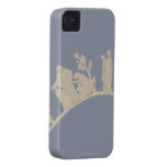 Vintage Abstract Floral Pattern Case-Mate iPhone 4 Cases