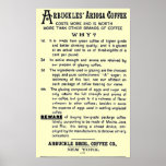 "Vintage-ad ARBUCKLES' ARIOSA COFFEE"