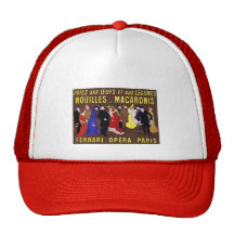Vintage Ad by Cappiello:  Pâtes aux Oeufs... Trucker Hats