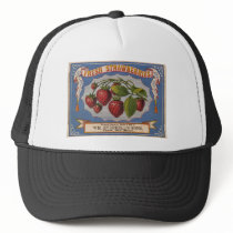 Vintage Ad for Fresh Strawberries circa 1868 Trucker Hat