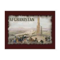Vintage Afghanistan Postcard