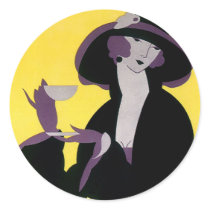 Vintage Afternoon Tea Party Stickers