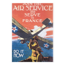 Vintage Air Service Recruitment Invitations
