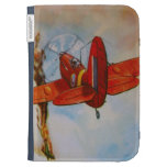 Vintage Aircraft Kindle Folio Case