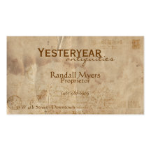 Vintage Airmail II Business Card