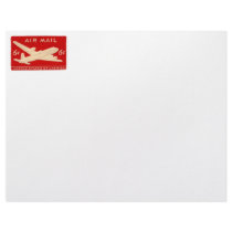 Vintage Airmail Letterhead