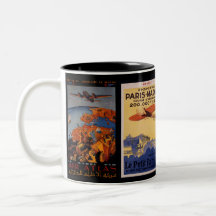 Vintage Airplane - Travel gifts and greetings Mugs
