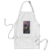 Vintage Airport, Passengers Boarding Airplane Aprons