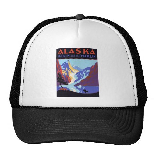 Vintage Alaska Mesh Hat