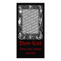 Vintage Alice Fancy Border Customized Photo Card