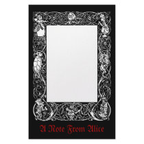 Vintage Alice Fancy Border Stationery
