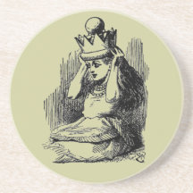 Vintage Alice in Wonderland Drink Coaster