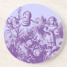 Vintage Alice in Wonderland Drink Coaster