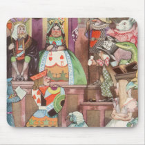 Vintage Alice in Wonderland Mouse Pads