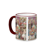 Vintage Alice in Wonderland Mugs