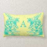 Vintage Alice in Wonderland Throw Pillow