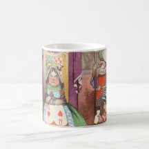 Vintage Alice in Wonderland, Queen of Hearts Coffee Mug