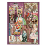 Vintage Alice in Wonderland, Queen of Hearts Post Cards