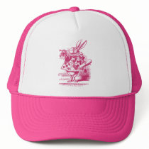 Vintage Alice in Wonderland White Rabbit Hats
