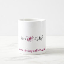 Vintage Allies Variety Broadcasting VAV! Mugs