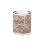 Vintage Alphabet Mug