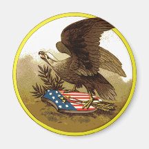 Vintage American Eagle Magnet