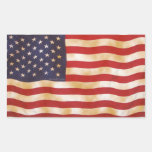 Vintage American Flag 13 Stickers