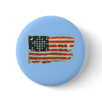 Vintage American Flag Products Buttons