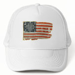 Vintage American Flag Products hats