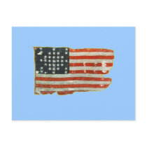 Vintage American Flag Products Post Cards