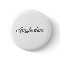 Vintage Amsterdam Pinback Button