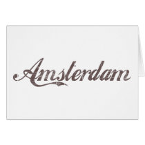 Vintage Amsterdam Card
