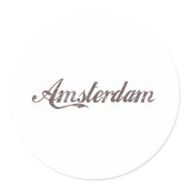 Vintage Amsterdam Stickers