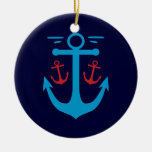 Vintage Anchor Ornament