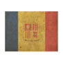 Vintage Andorra Flag Postcards