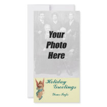 Vintage Angel Christmas Photo Cards