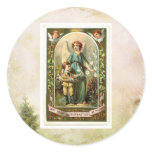 Vintage Angel Christmas stickers