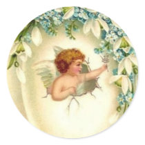 Vintage Angel sticker