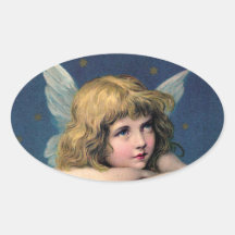 Vintage Angel Sticker