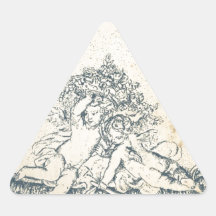 Vintage Angels Sticker