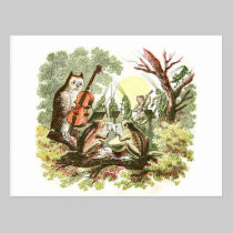 Vintage Animal Band postcards