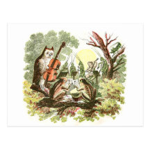 Vintage Animal Band Post Cards