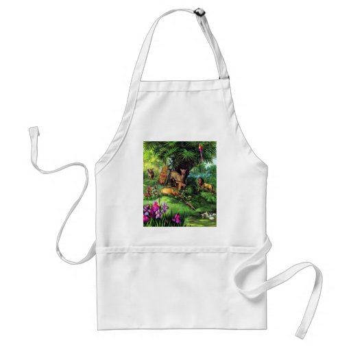 Vintage Animals Apron